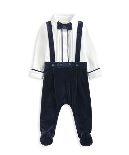 Mock Tuxedo and Bow Tie Set (2 Piece)