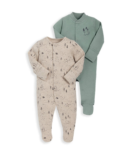 Woodland Sleepsuits (Set of 2)