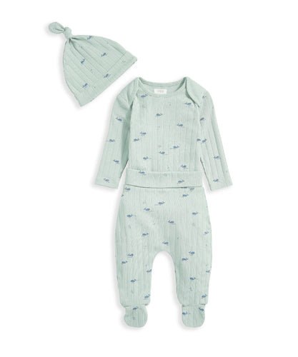 Whale Green Outfit (Set of 3)
