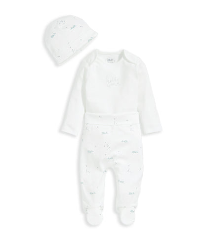 My First Whale Outfit (Set of 3)
