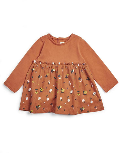 Floral Print Woven T-Shirt
