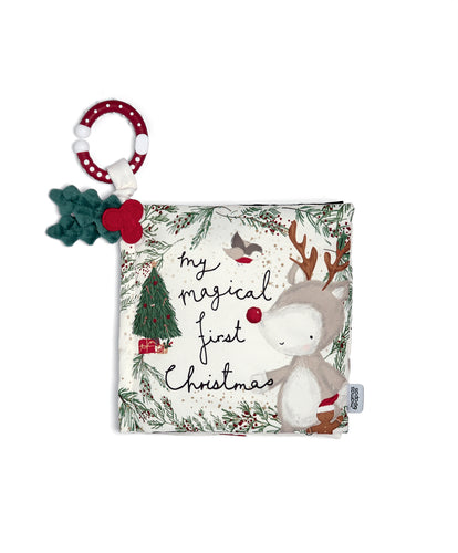 Reindeer Christmas Baby Book