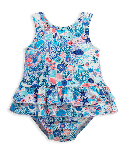 Under the Sea Printed Swimsuit