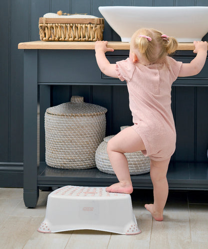 Anti Slip Step Up Stool – Blossom Pink