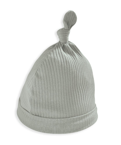 Organic Cotton Ribbed Hat - Green
