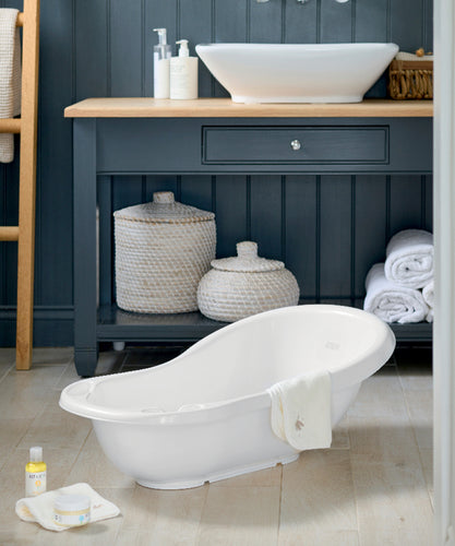 Baby Bath – White/Grey