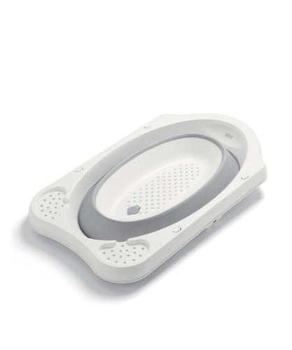Collapsible Baby Bath – White/Grey