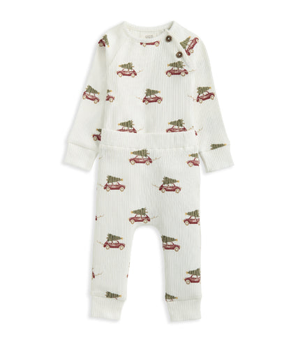 Christmas Car Bodysuit & Leggings