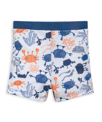 Crab All Over Print Swim Shorts