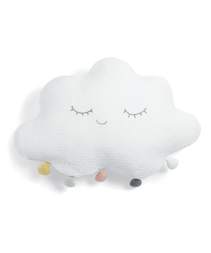 Cushion – White Pompom Cloud