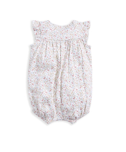 Ditsy Frill Floral Romper