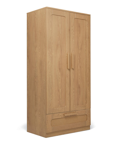 Esna Wardrobe - Rattan