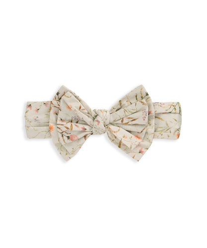 Floral Cotton Sateen Headband