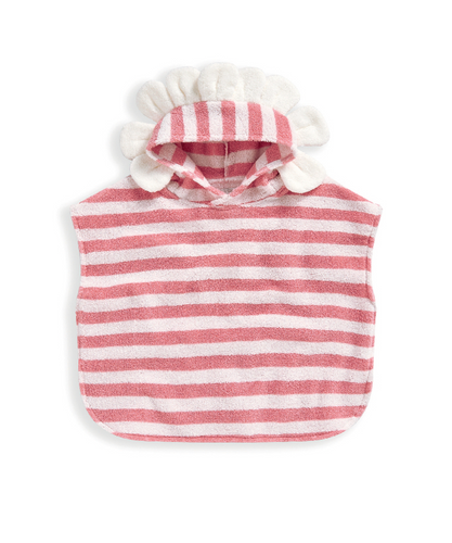 Flower Hood Poncho