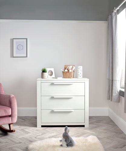 Franklin Dresser & Changer  – White Wash