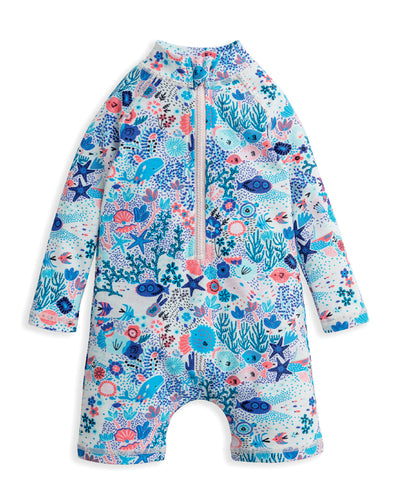 Girls Printed Rashsuit