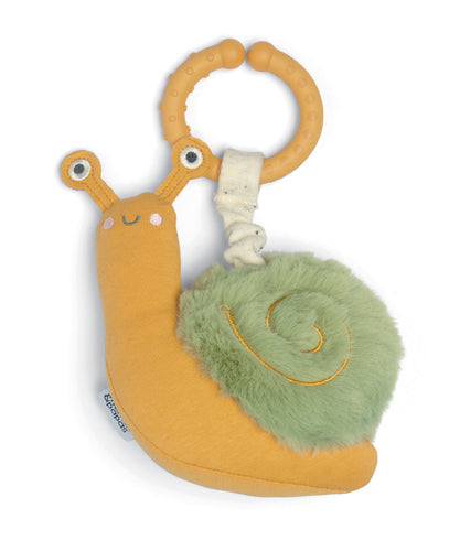 Grateful Garden Snail Squeaker Activity Toy