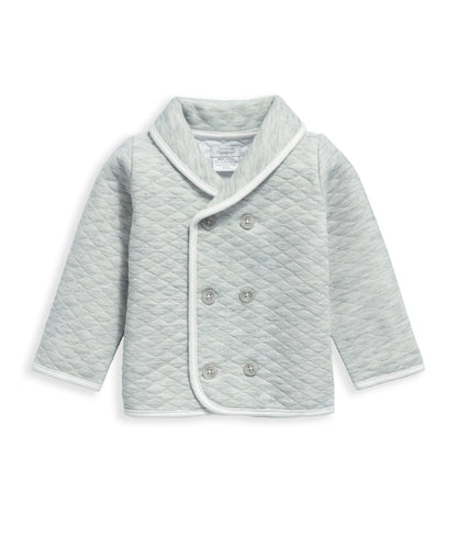 Grey Textured Jacket