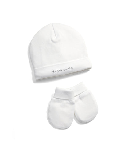 Hello World Hats & Mittens