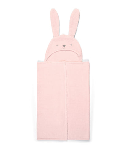 Hooded Towel - Pink Bunny
