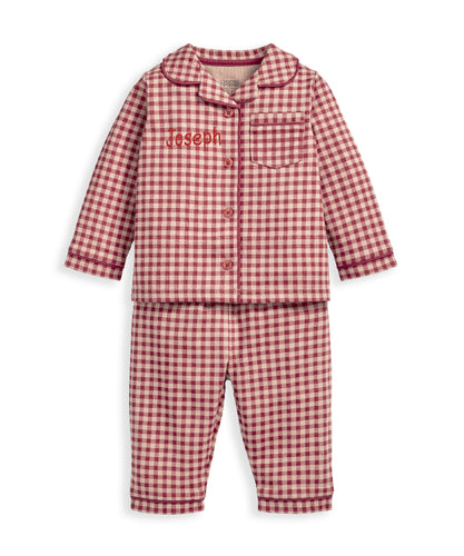 Jersey Check Pajamas
