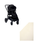 Ocarro Stroller with Travel Baby Blanket - Carbon/Studio