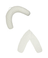 Welcome to the World Seedling Pregnancy & Nursing Pillow with Cover - Leaf/Natural