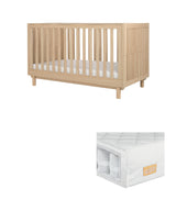 Oska Cotbed & Essential Pocket Spring Mattress Bundle
