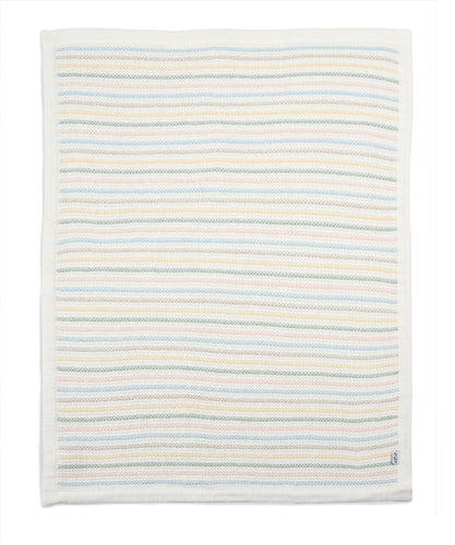 Knitted Blanket - Soft Pastel