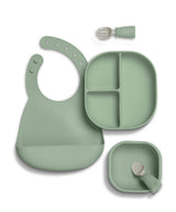 First Mealtime Silicone Set - Kiwi