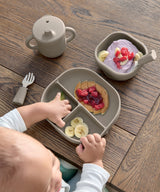 First Mealtime Silicone Set – Truffle