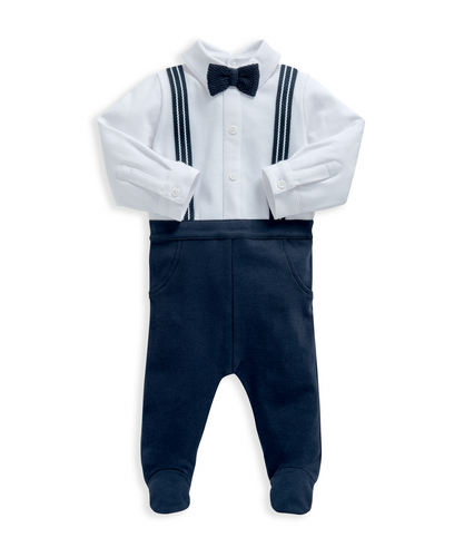 Mock Brace All In One - Navy