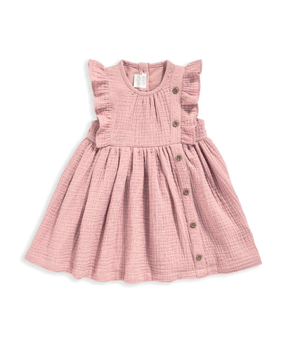 Pink Woven Dress