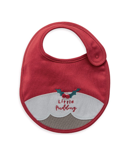 Little Pudding' Christmas Bib
