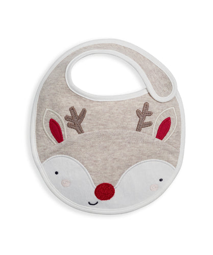 Christmas Reindeer Bib