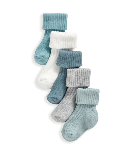 Ribbed Socks - 5 Pack
