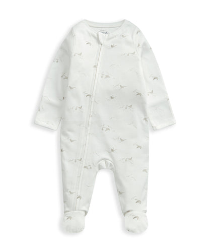 Stork All Over Print Zip All-in-One