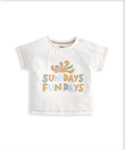 Sun Days Fun Days Slogan Tee