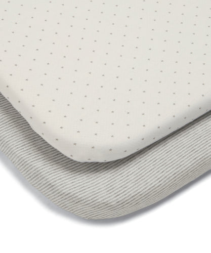 Welcome to the World Fitted Sheets - Stars and Stripes (Set of 2)