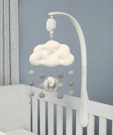 Welcome to the World Musical Cot Mobile - Grey Elephant
