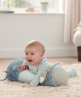 Welcome to the World Under the Sea Tummy Time Roll - Blue