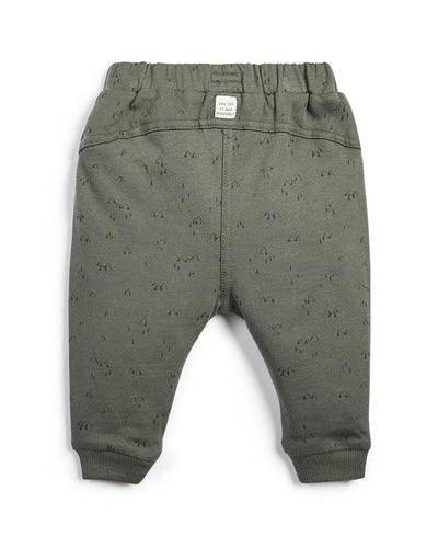 Mountain Print Slim Fit Joggers