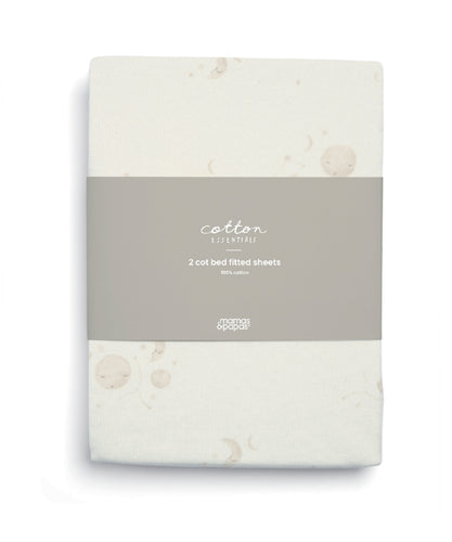 Cotbed Fitted Sheets - Cosmic Sky (Set of 2)