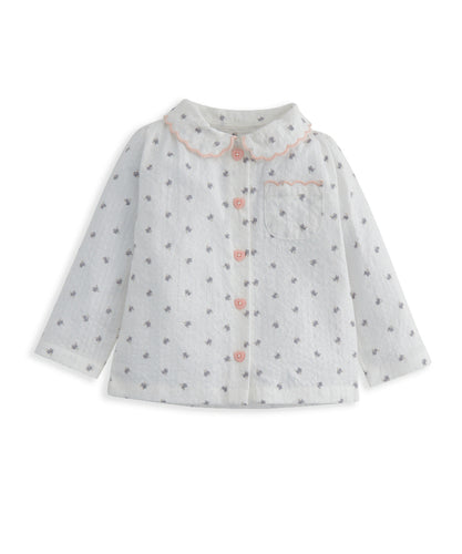 Scalloped Pajamas - Floral