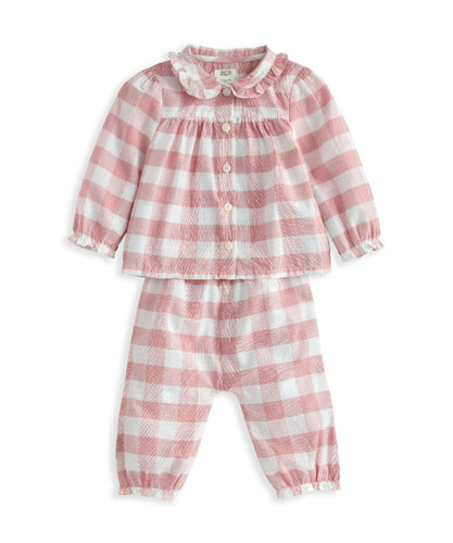 Gingham Pajamas - Pink Checks