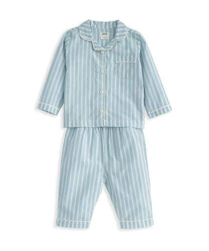 Striped Woven Pajamas