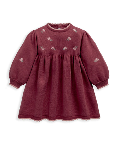 Floral Embroidered Dress