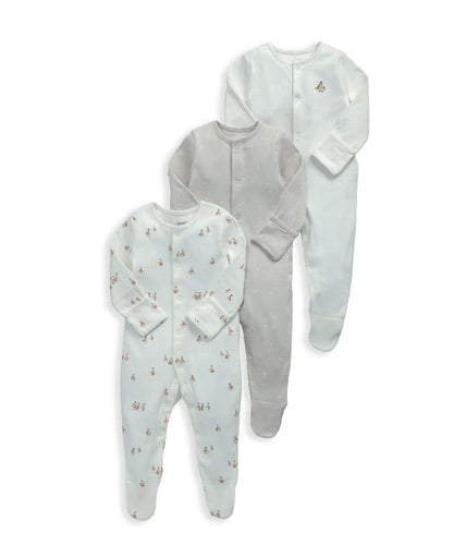 Penguin Sleepsuits (Set of 3)