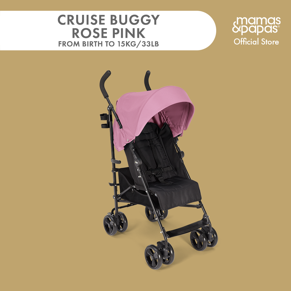 Mamas and papas store cruise buggy rose pink