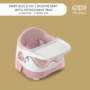 Baby Bud 2-in-1 Booster Seat with Detachable Tray Blossom